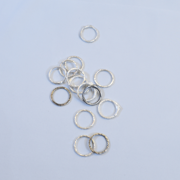 Sarah Drew Recycled Eco Silver Stacking Rings