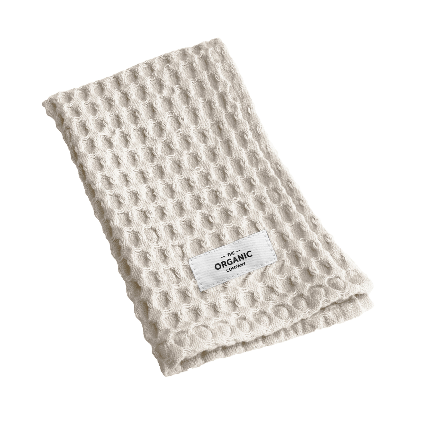 Organic Waffle Wash Cloth - Stone