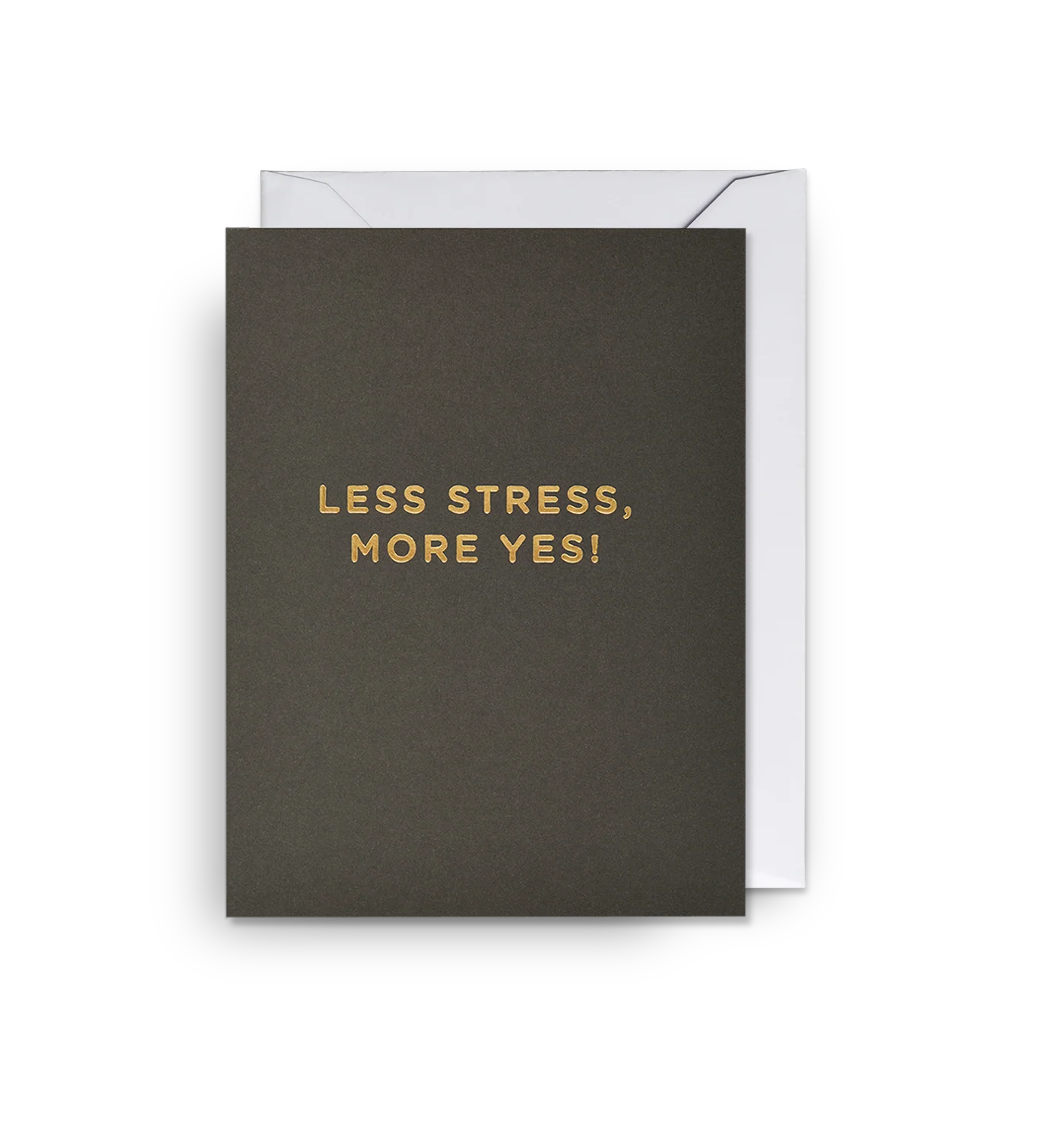 Lagom Mini Greeting Card - Less Stress, More Yes!