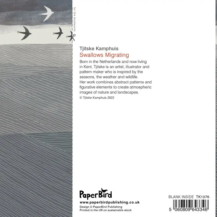 Greetings Card - Swallows Migrating