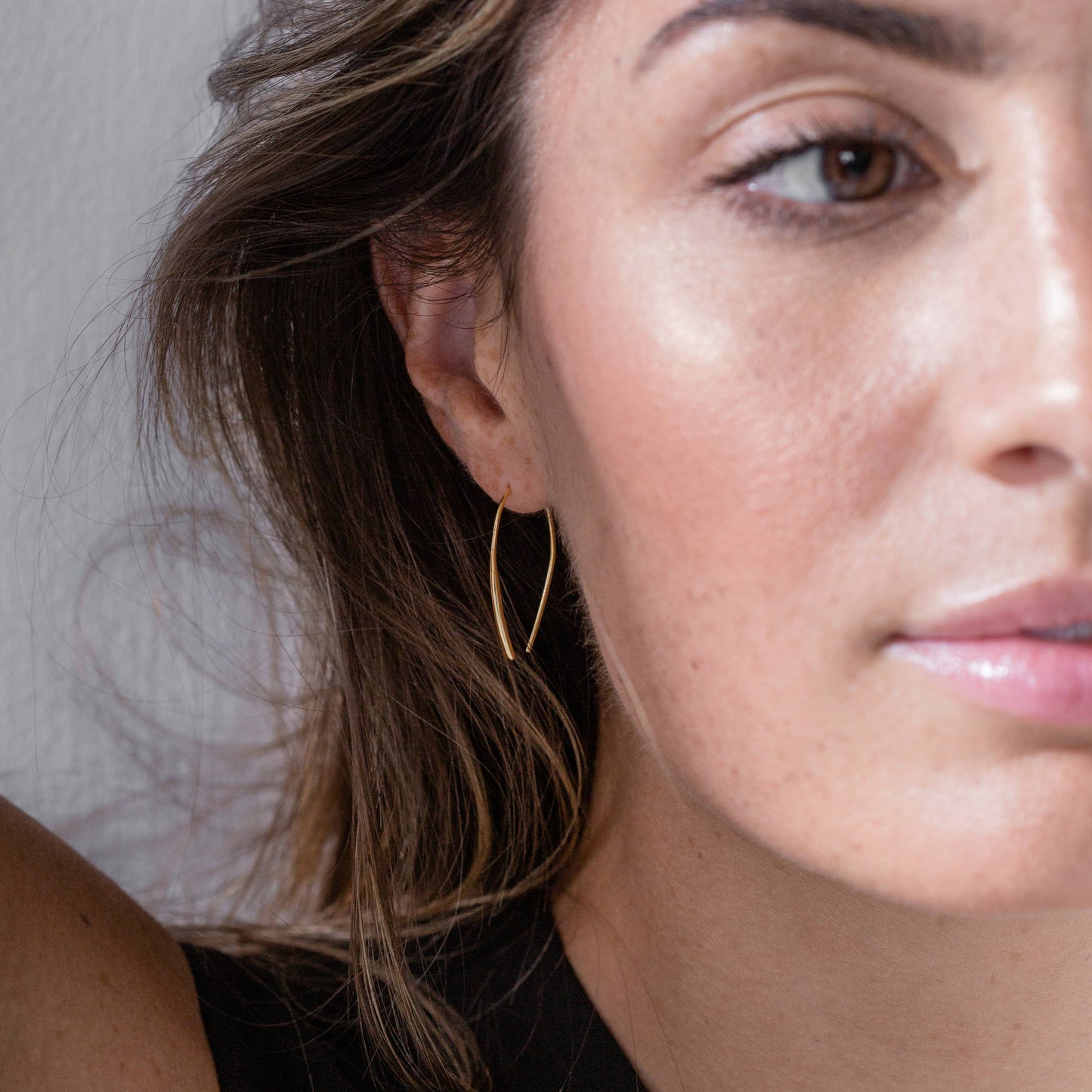 One & Eight Maya Earrings - Gold