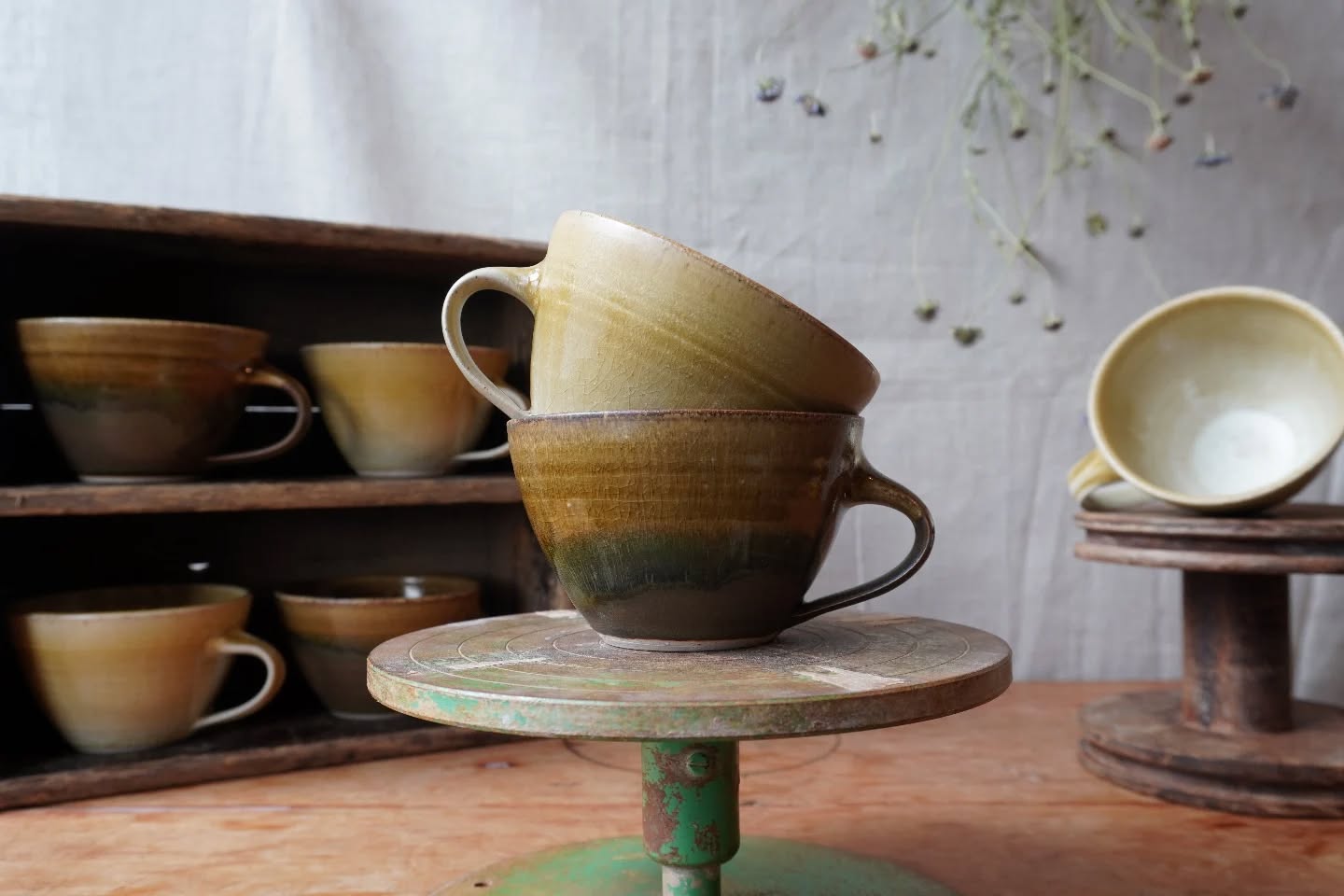 Lucy Turner Tea Cup  - White & Gold
