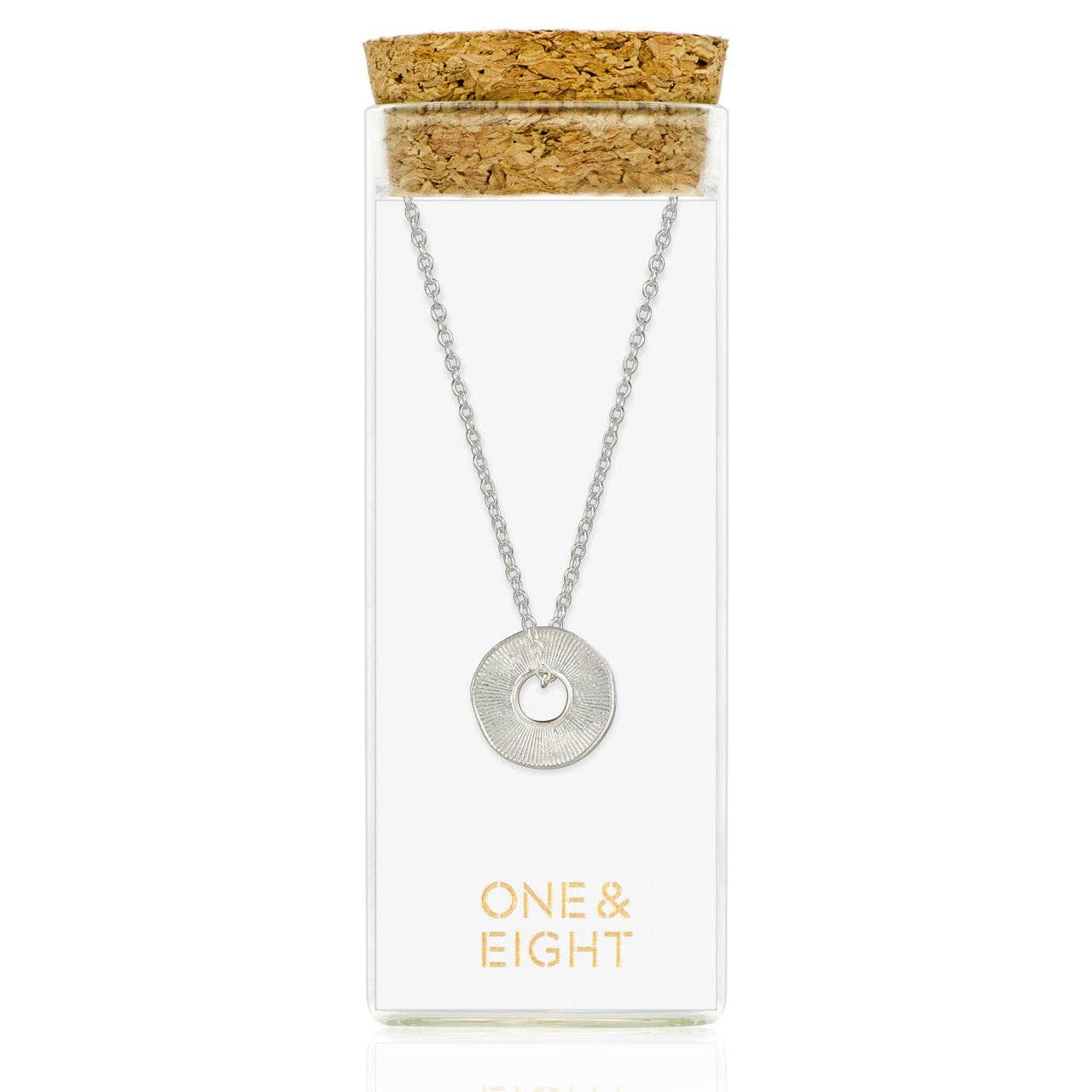 One & Eight Sorrel Necklace - Silver