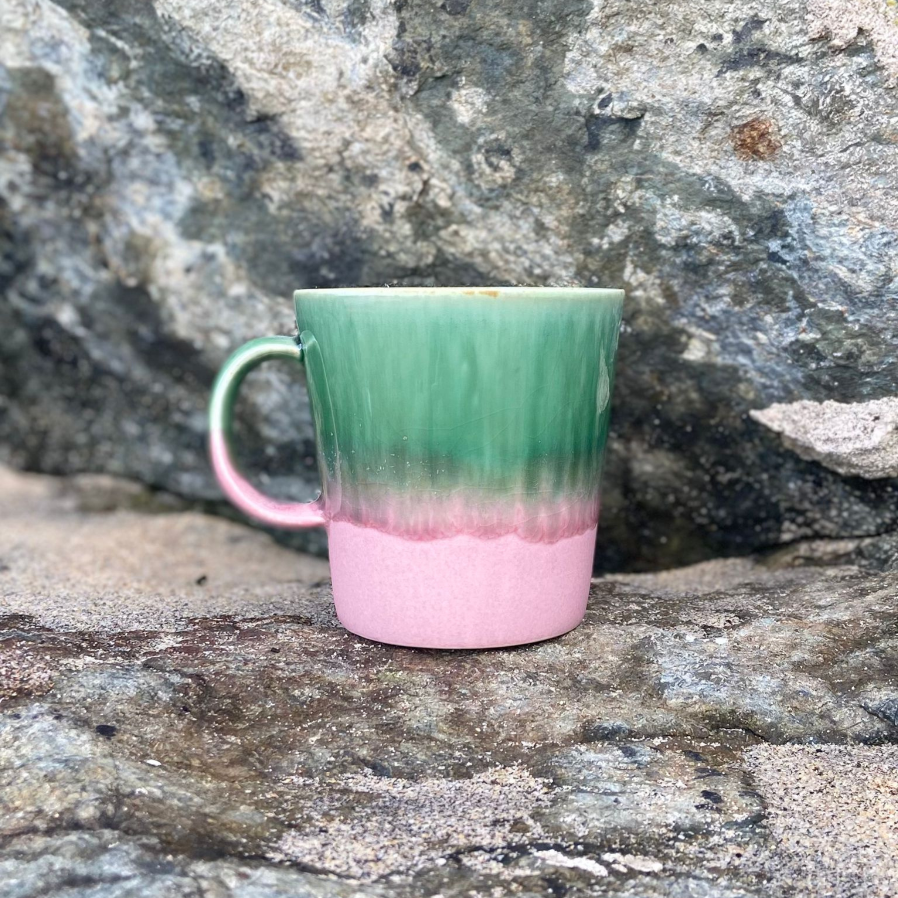 SGW Lab Mug Pink Green