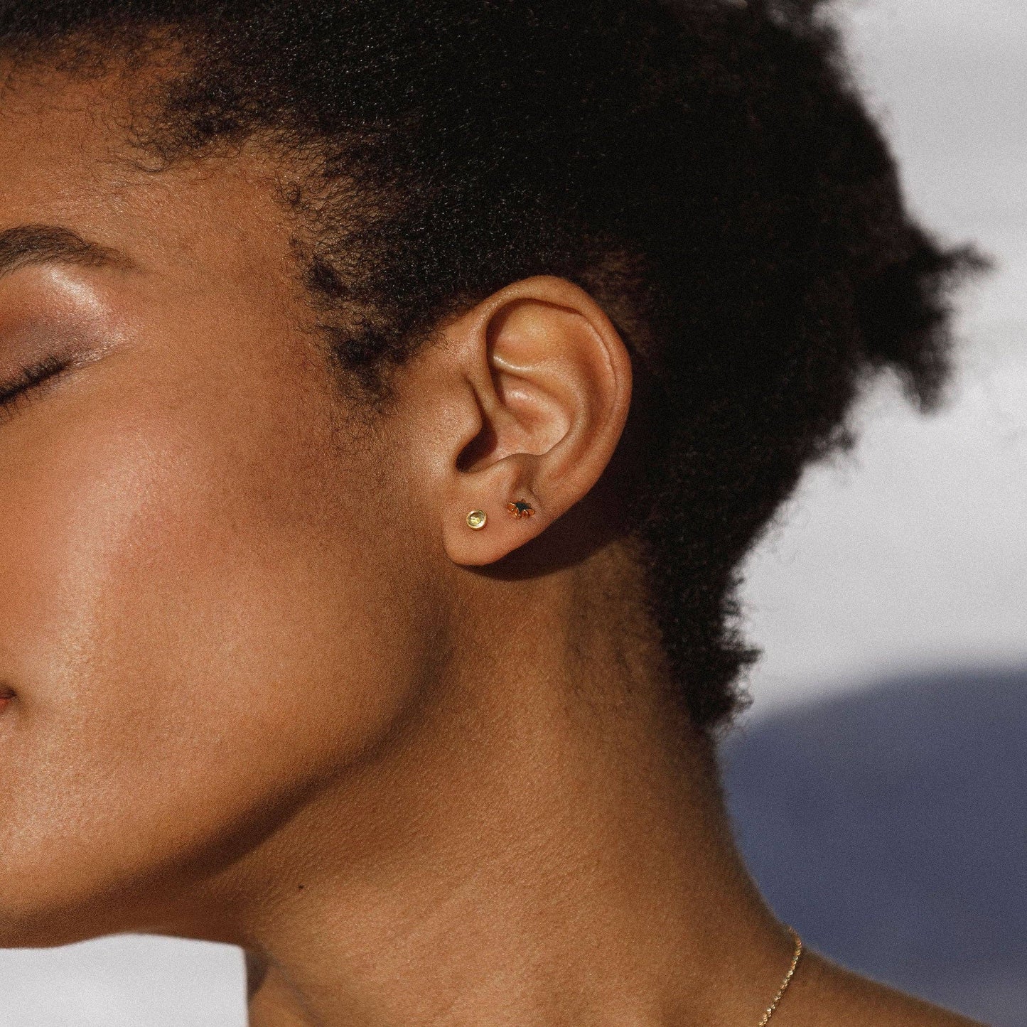 Wanderlust Life - August Peridot Birthstone Stud Earrings