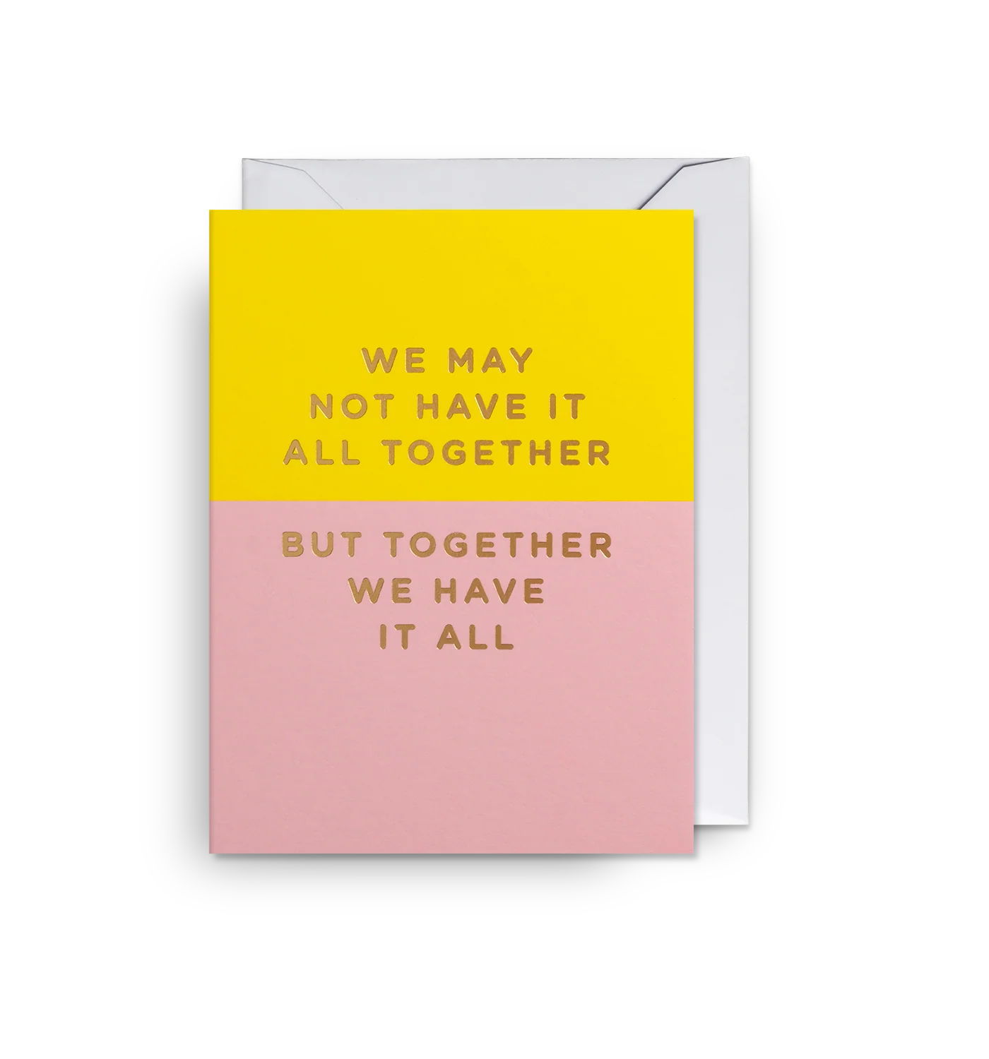 Lagom Mini Greeting Card - Together We Have It All