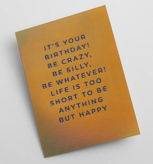 Lagom Mini Greeting Card - It's Your Birthday!