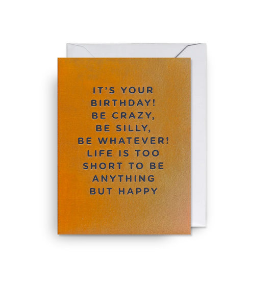 Lagom Mini Greeting Card - It's Your Birthday!