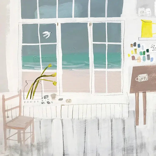 Greetings Card - Studio By The Sea