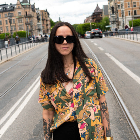 CHPO Hong Kong Sunglasses - Black