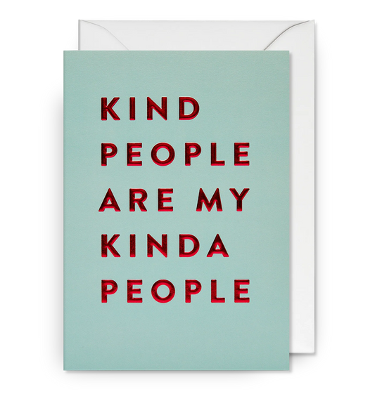 Lagom Mini Greeting Card - Kind People