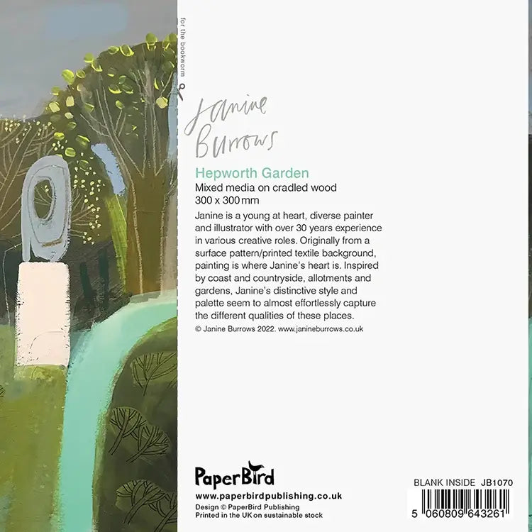 Greetings Card - Hepworths Garden