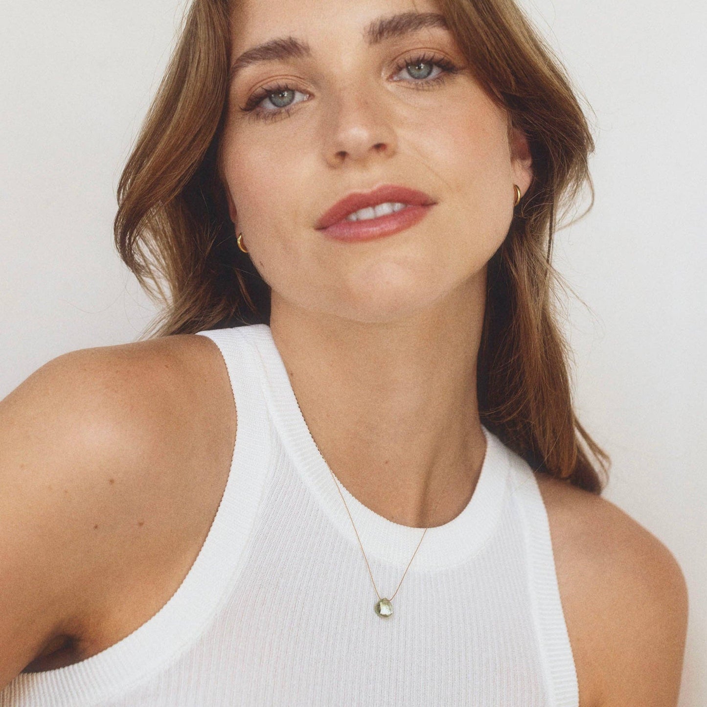 Wanderlust Life February Birthstone Necklace - Mint Amethyst