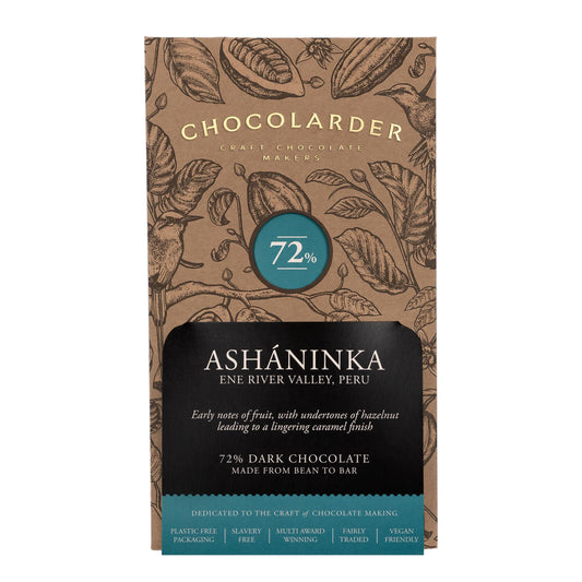Chocolarder Asháninka 72% Dark Chocolate Bar