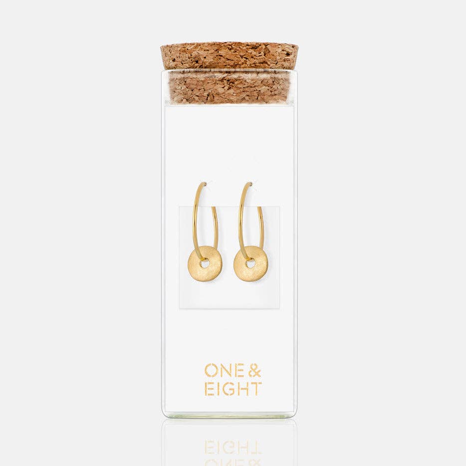 One & Eight Tolvan Earrings - Gold