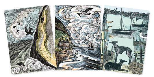 Angela Harding Set of 3 Notebooks - Coastlines
