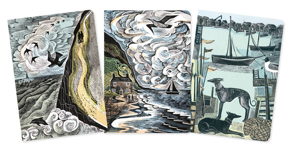 Angela Harding Set of 3 Notebooks - Coastlines