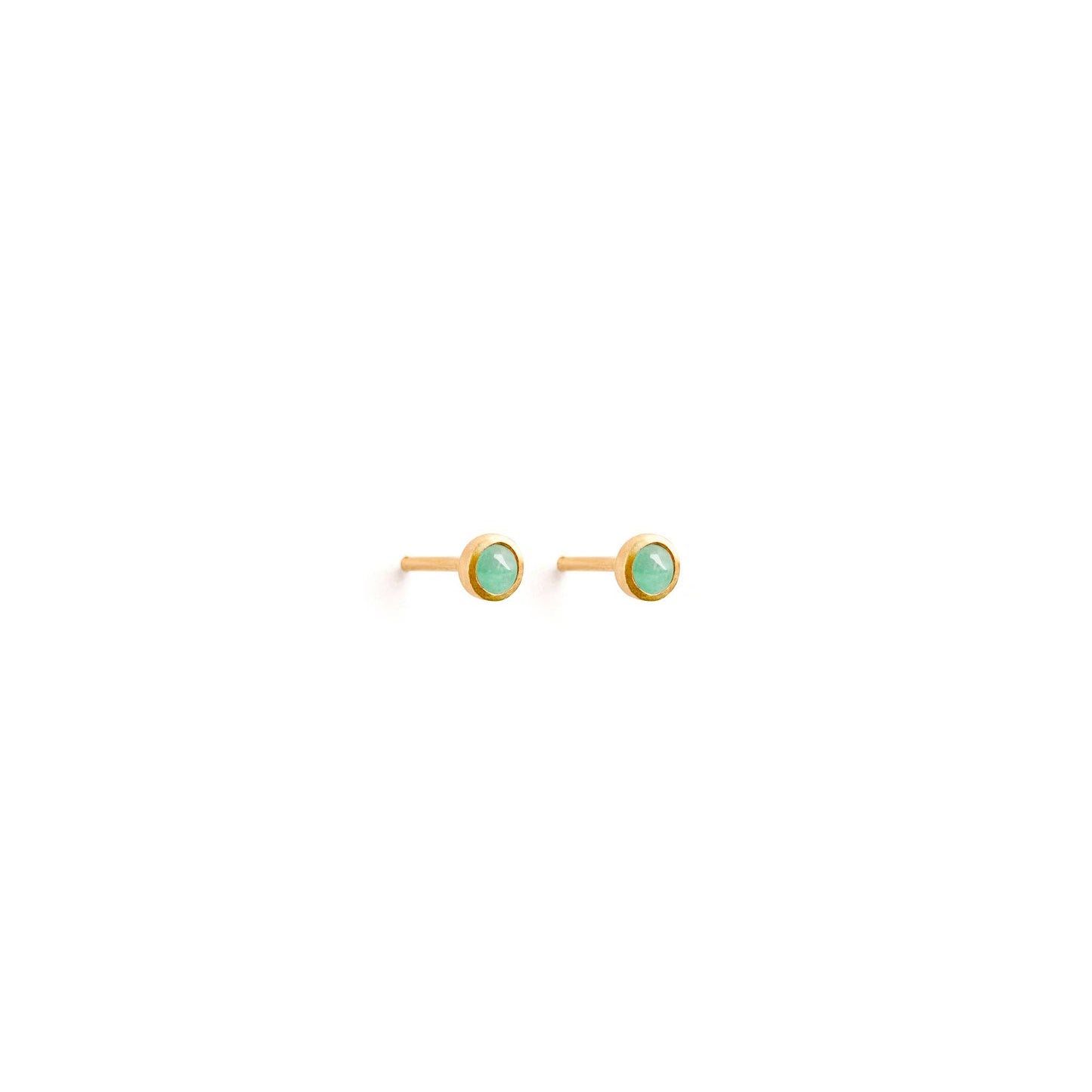 Wanderlust Life - May Emerald Birthstone Stud Earrings