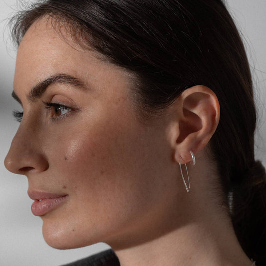 One & Eight Maya Earrings - Silver