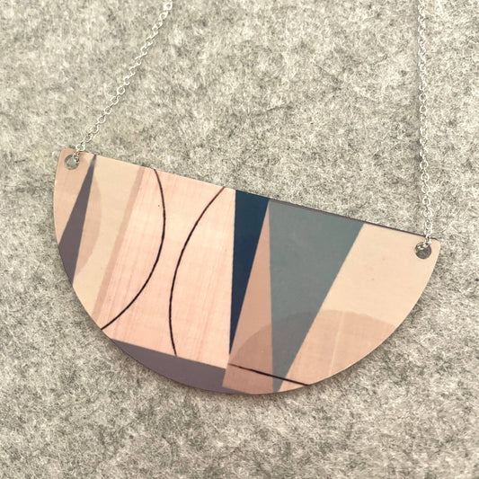 Jenni Douglas Glacier Large Arc Necklace No.1