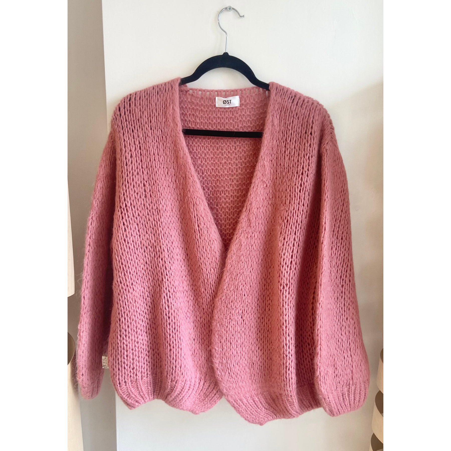 Mohair Cardigan Fuchsia Cardigan Uk Mohair Mix Cardigan Rosa