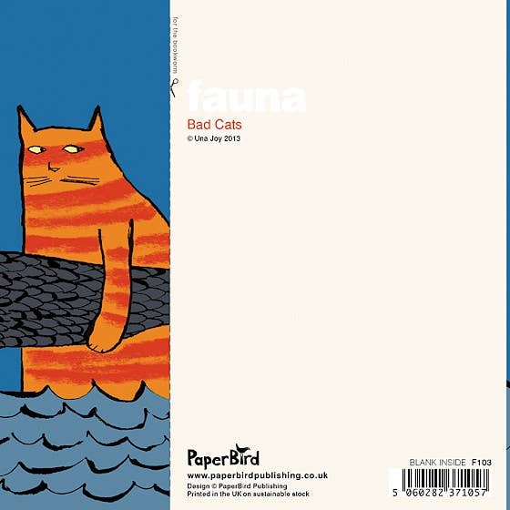 Greetings Card - Bad Cats