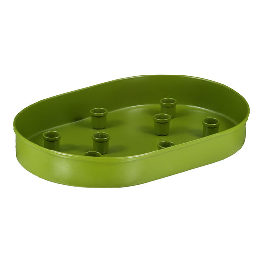 British Colour Standard Large Candle Tray - Olive