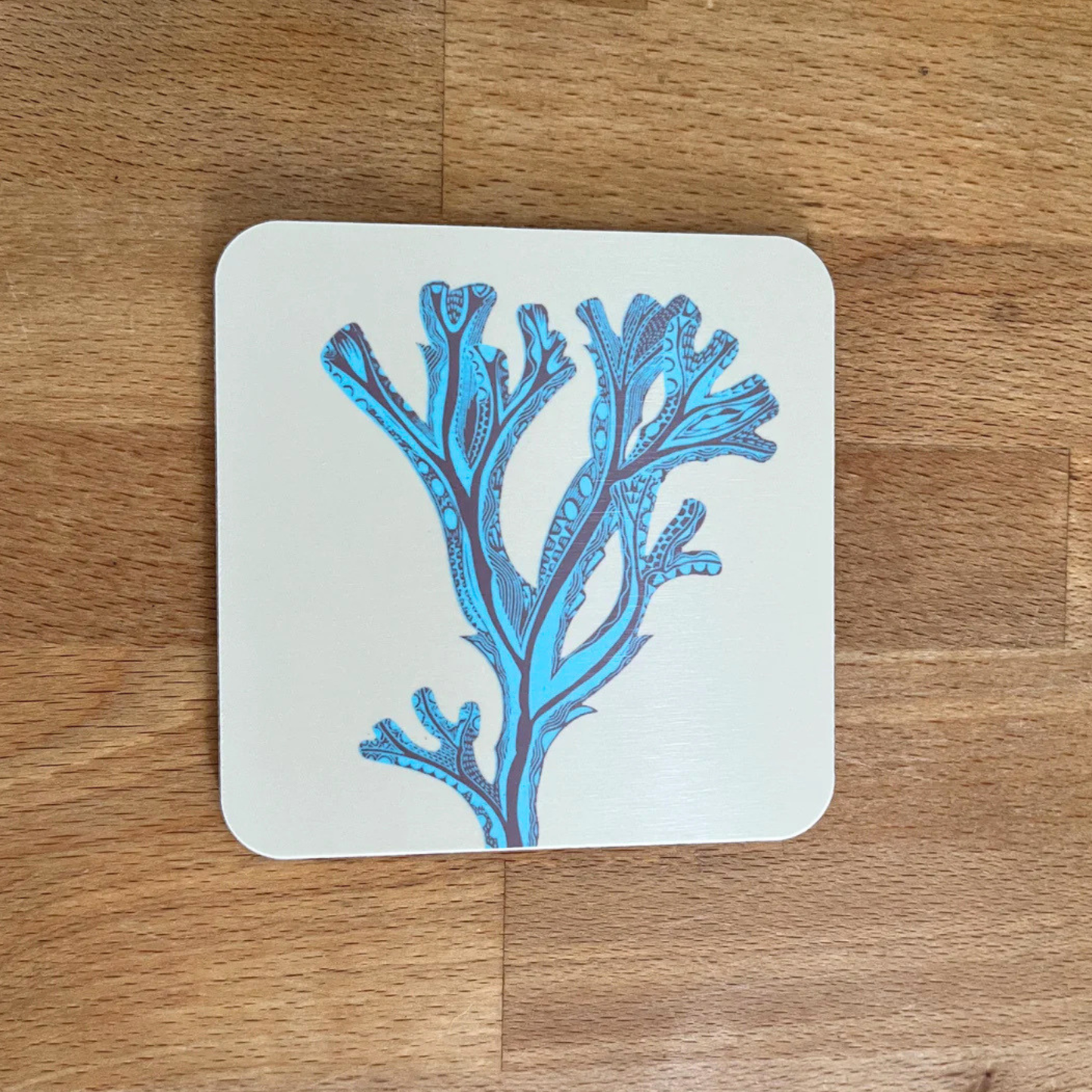 Seaweed Coaster - Blue