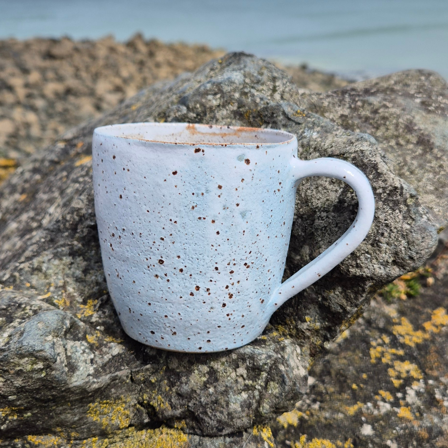 Tamsin John Mug - Blue Speckle