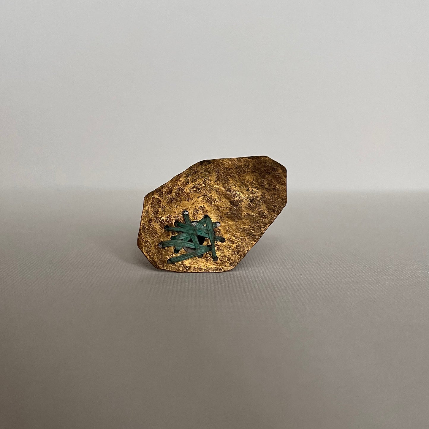 Sarah Drew Brass Ring - Ghost Net