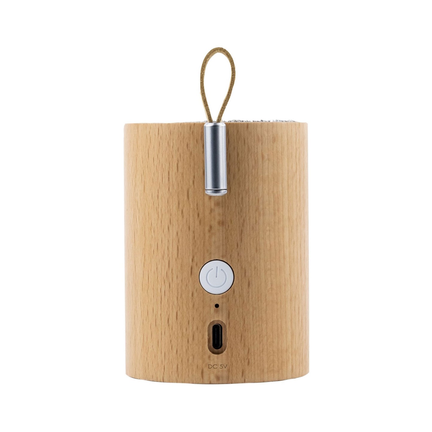Gingko Design Drum Light Bluetooth Speaker - Beech
