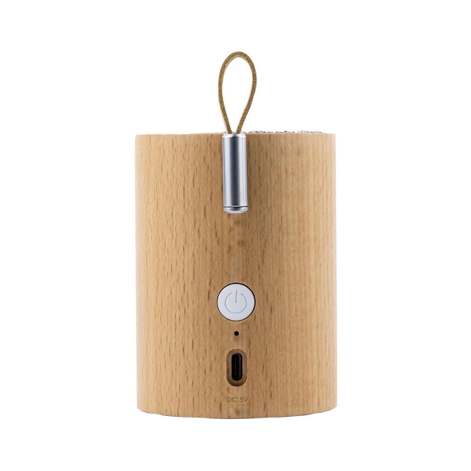 Drum Light Bluetooth Speaker Beech