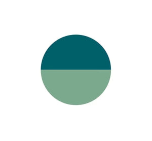 British Colour Standard Enamel Tumbler - Petrol Blue & Eau De Nil