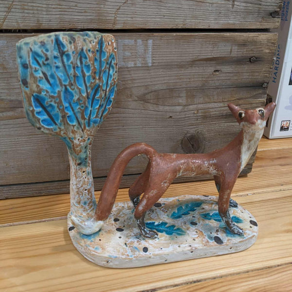 Fox And Oak Tree - SS131