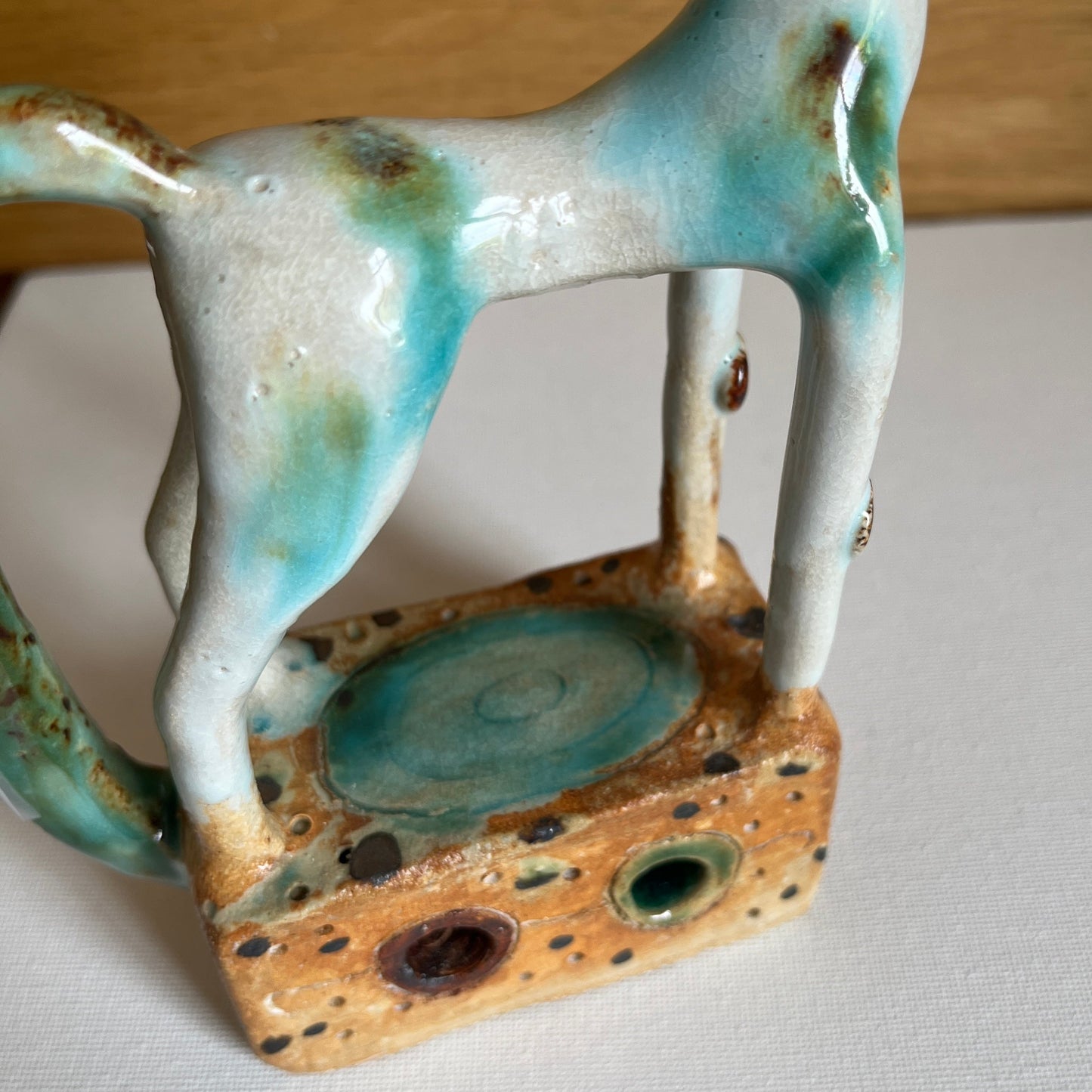 Shelagh Spear Horse on Raised Plinth SS232