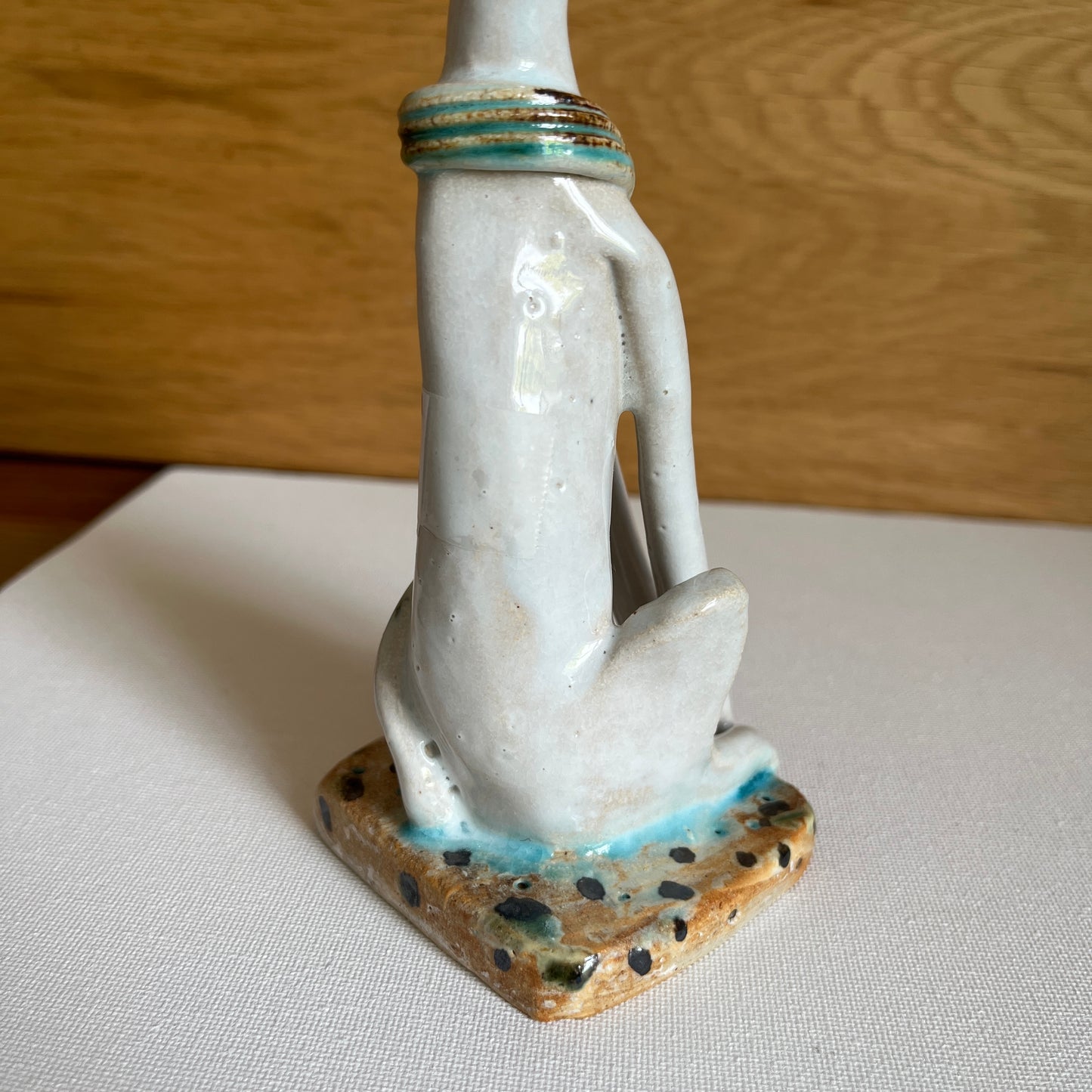 Shelagh Spear Sitting Dog SS231