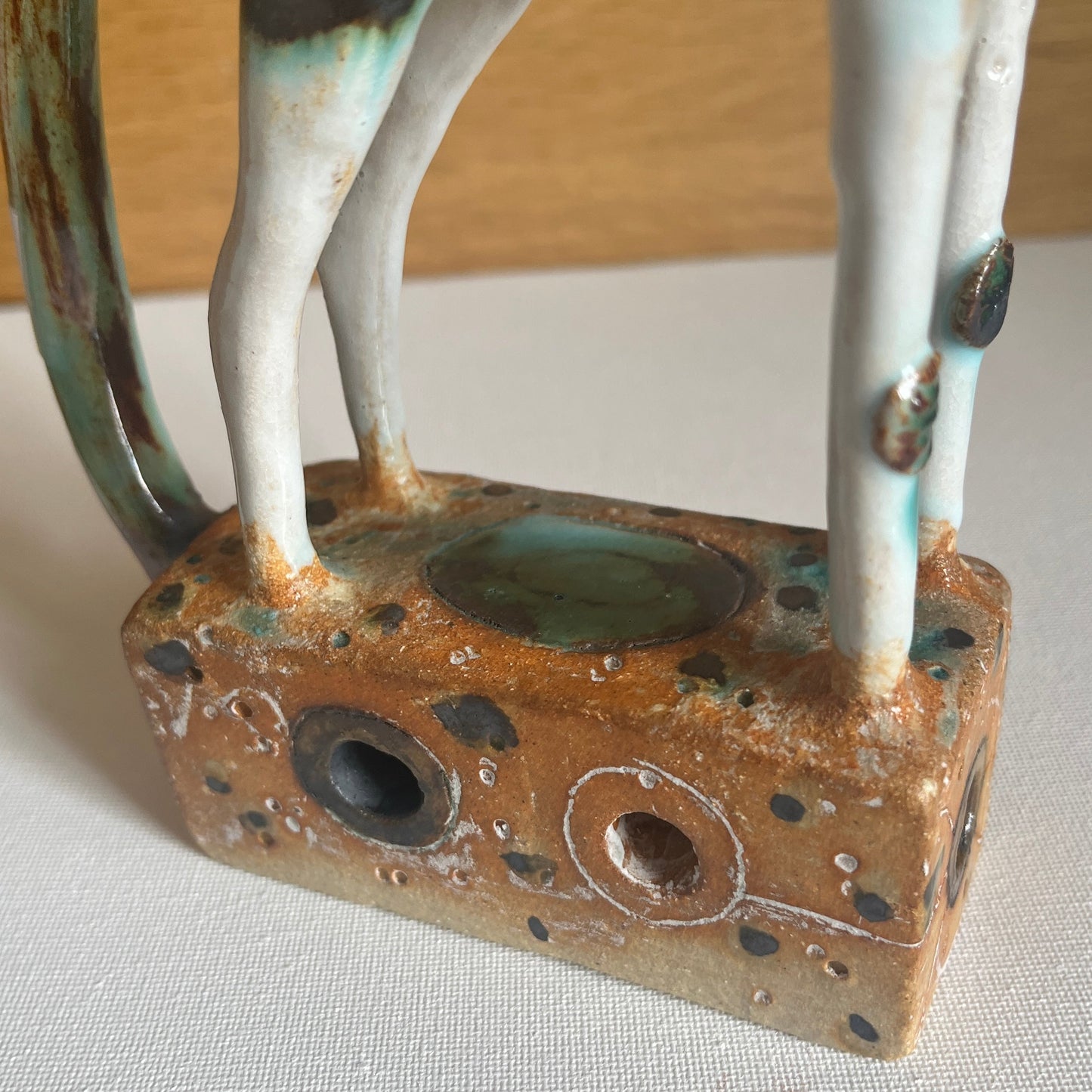 Shelagh Spear Horse on Raised Plinth SS238