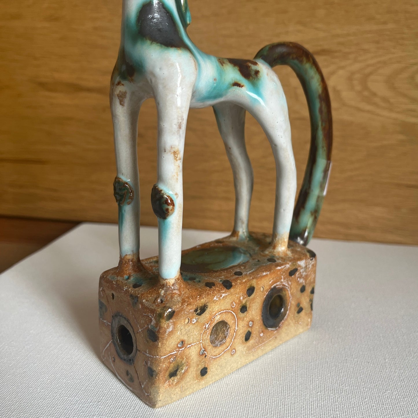 Shelagh Spear Horse on Raised Plinth SS238