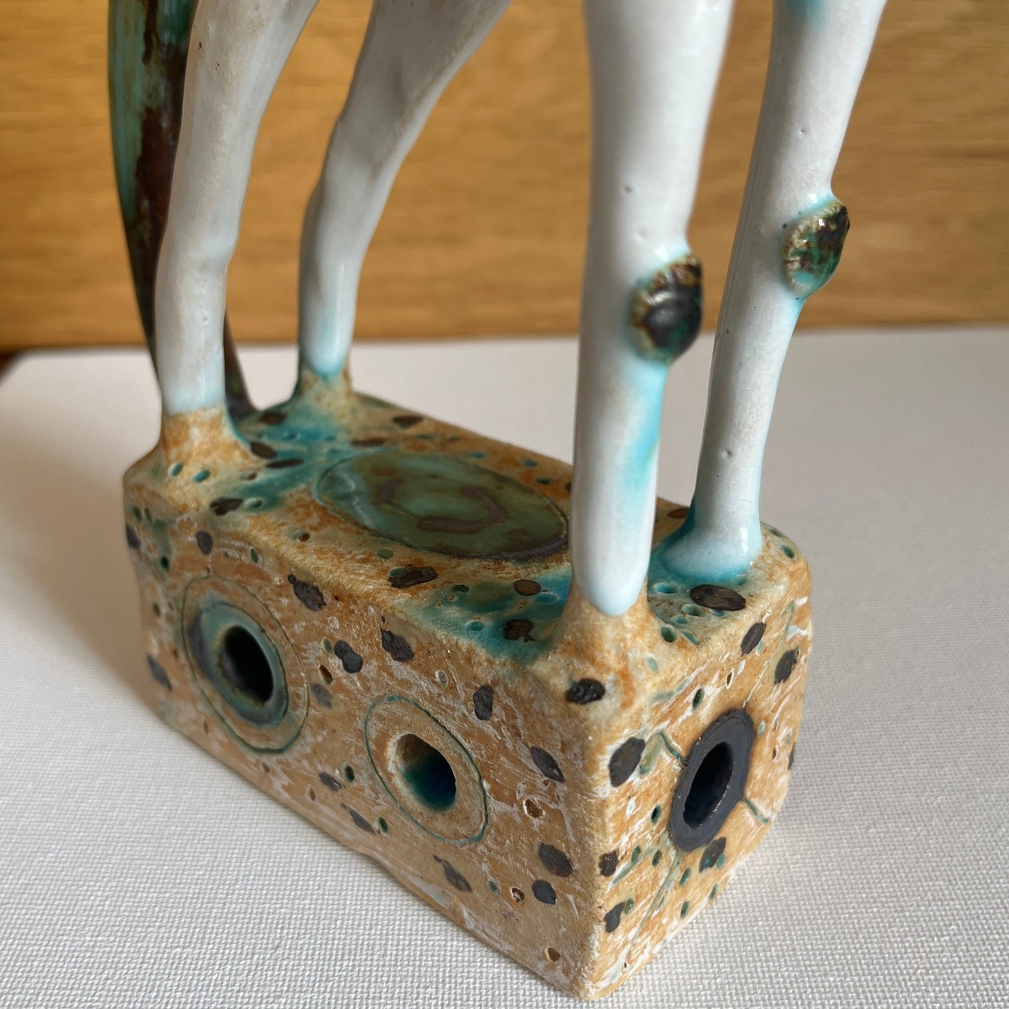Shelagh Spear Horse on Raised Plinth SS233