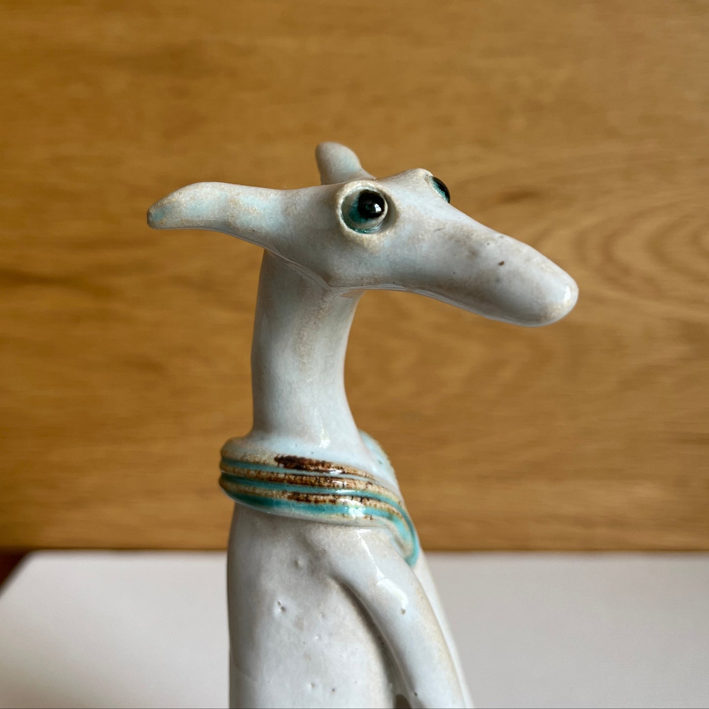 Shelagh Spear Sitting Dog SS231