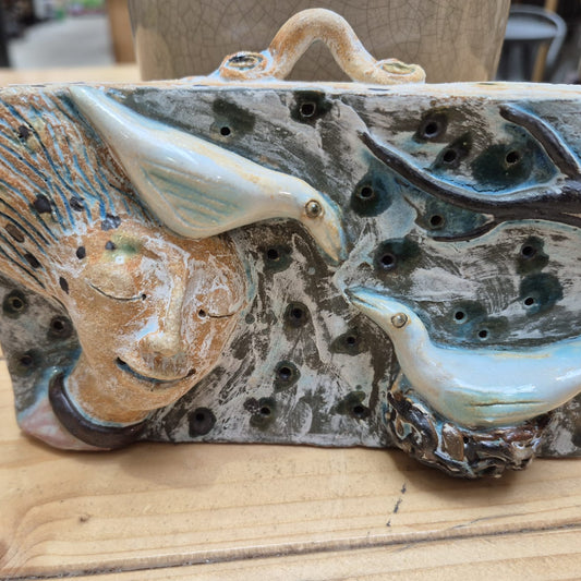 Shelagh Spear Head with Birds Plaque SS201