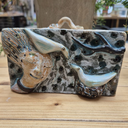 Shelagh Spear Head with Birds Plaque SS201