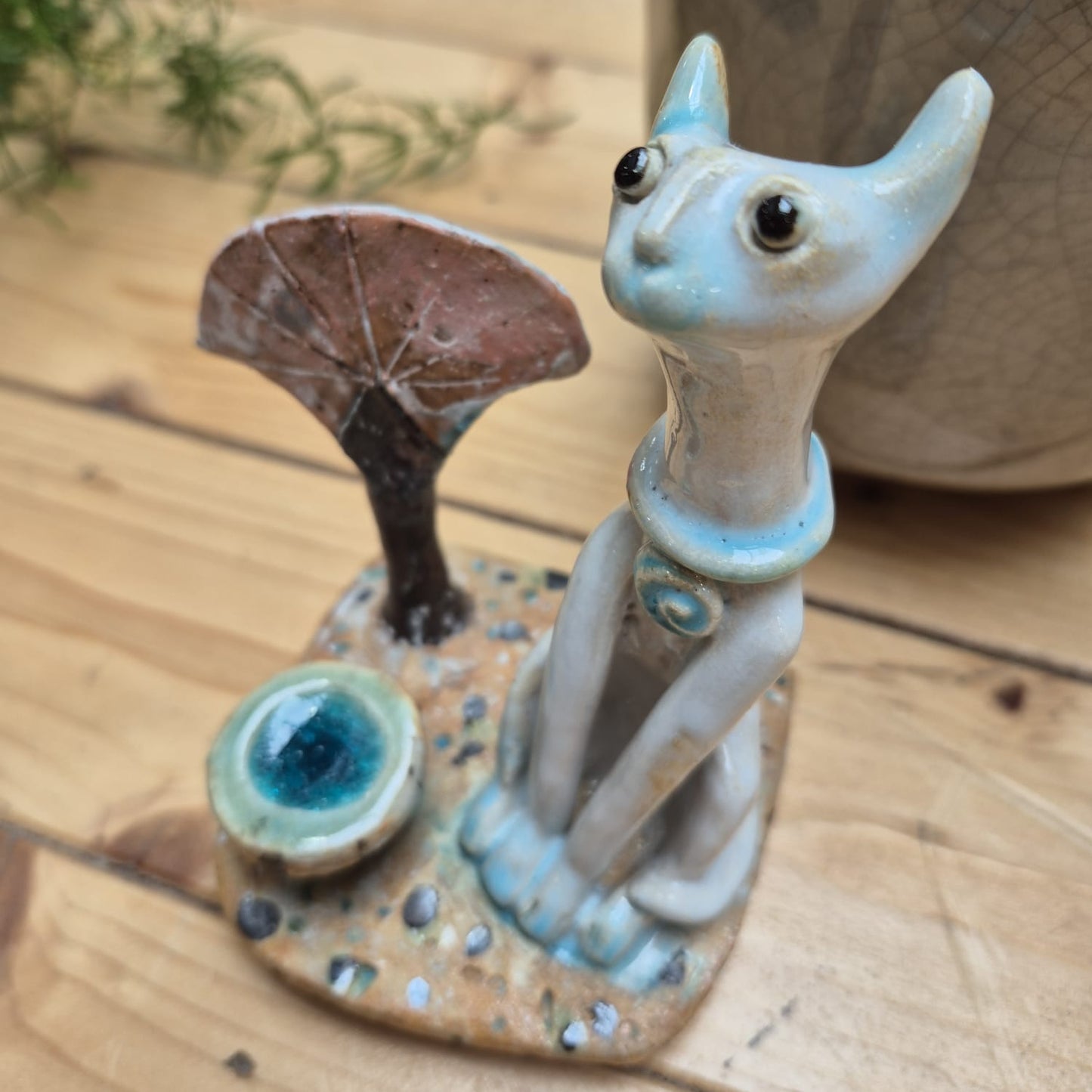 Shelagh Spear Cat, Tree, Water SS208