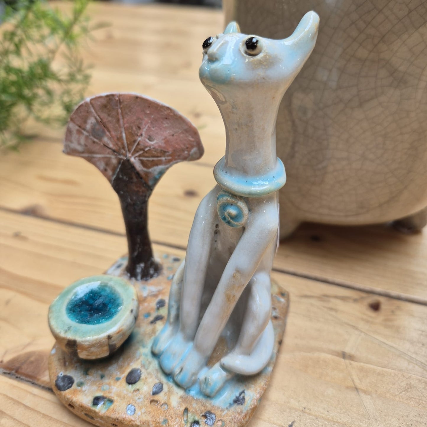 Shelagh Spear Cat, Tree, Water SS208