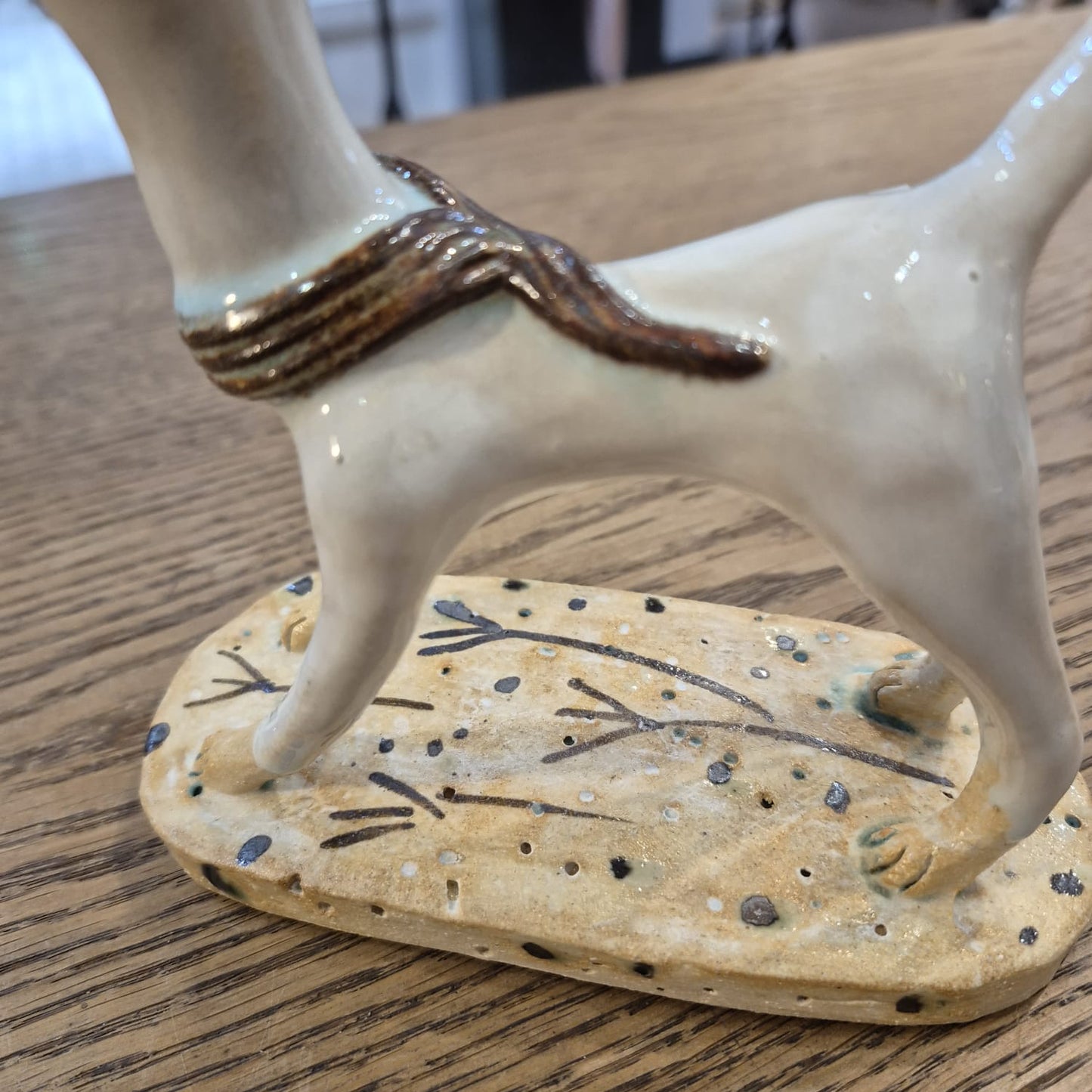 Shelagh Spear Cat, Bird on Head SS209