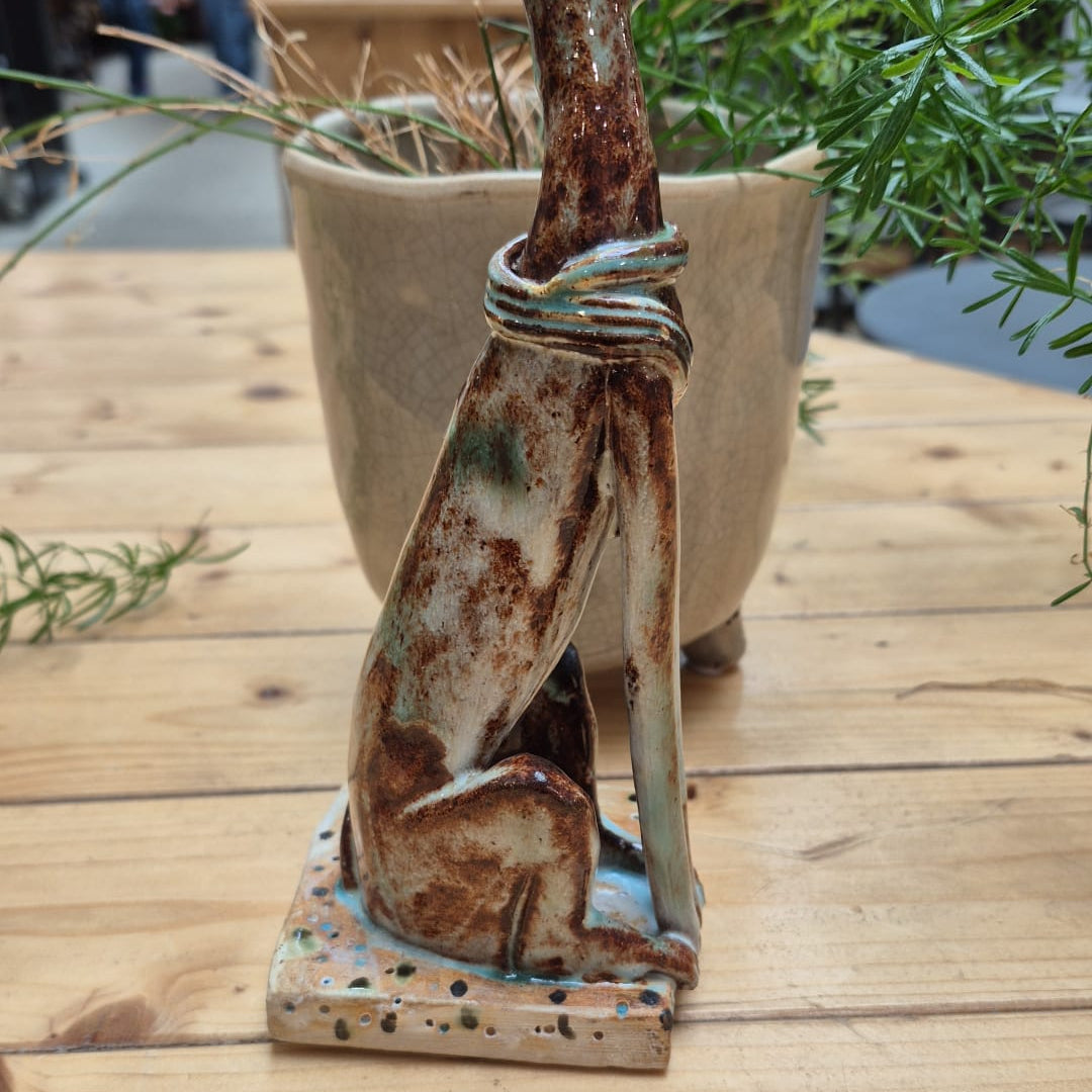 Shelagh Spear Dog with Ball SS205