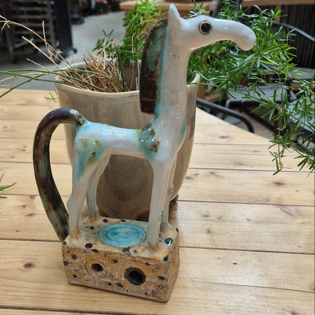 Shelagh Spear Horse on Plinth SS199