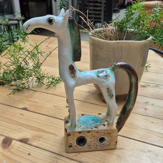 Shelagh Spear Horse on Plinth SS199