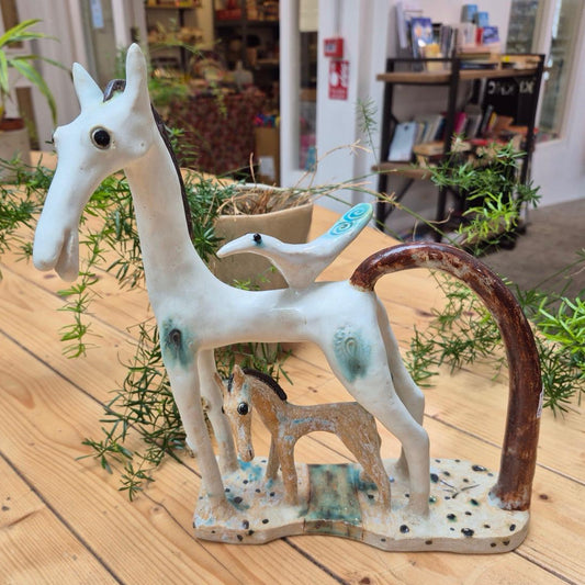 Shelagh Spear Horse, Bird & Foal SS196