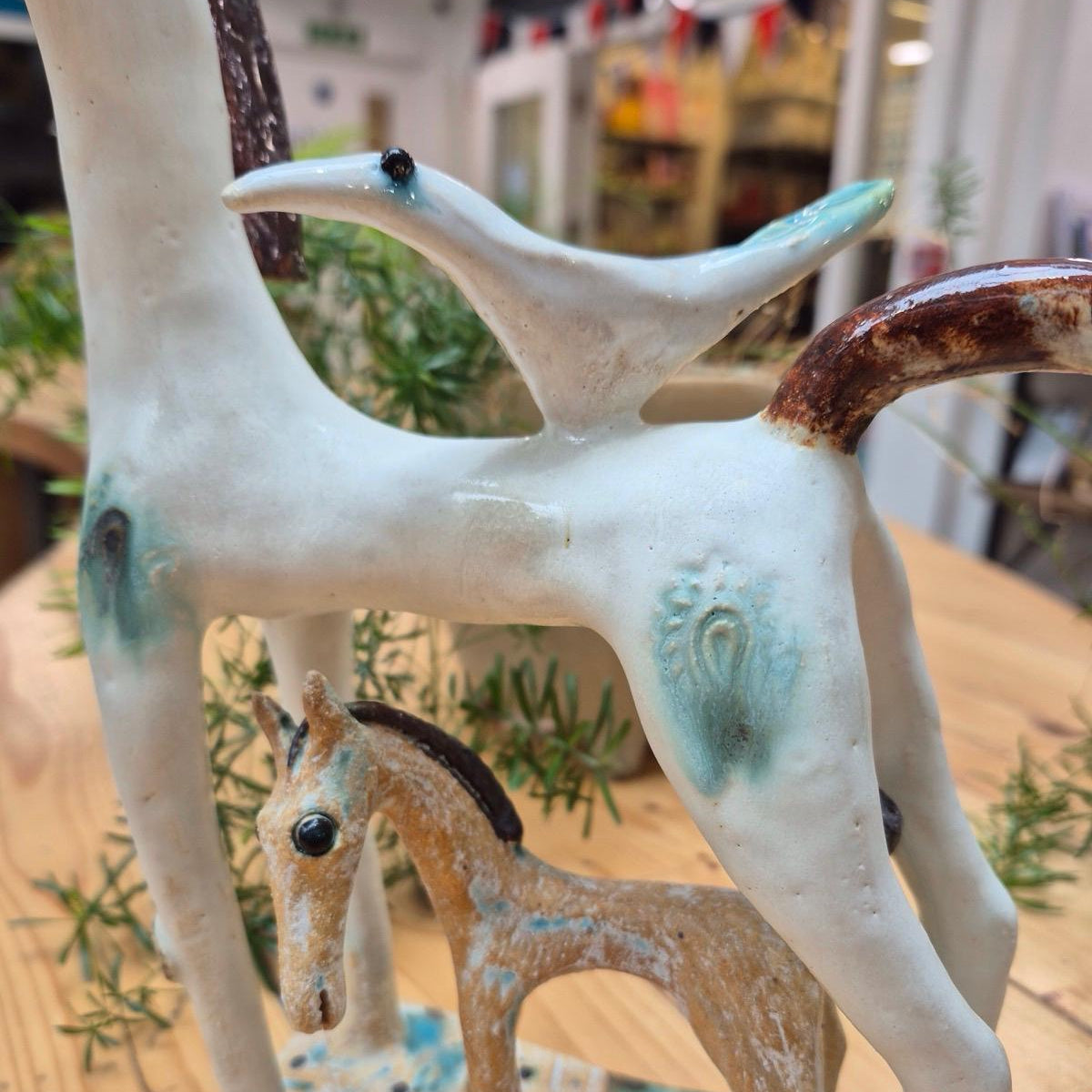 Shelagh Spear Horse, Bird & Foal SS196